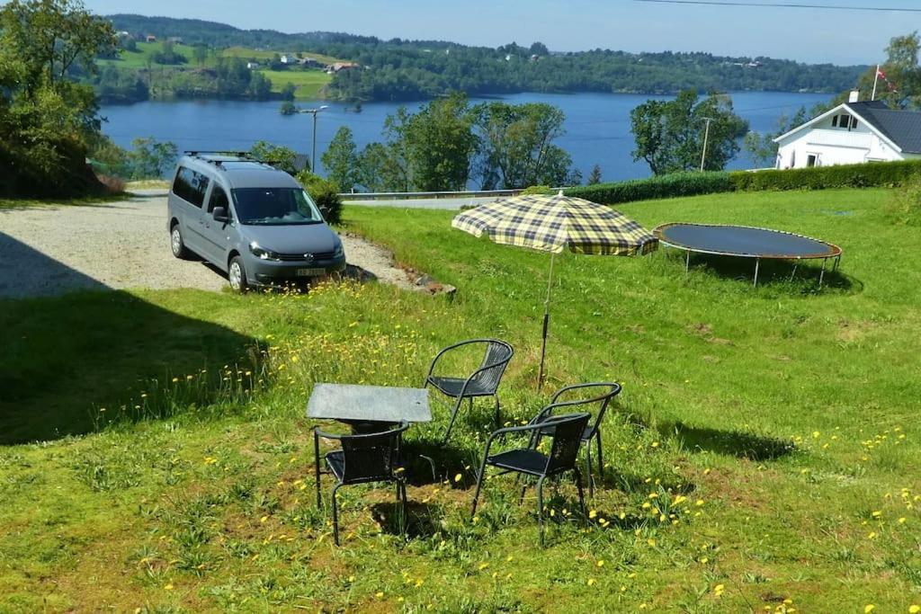 Topfloor Apartment Separate Entranc Nice View Stord 菲恰尔 外观 照片